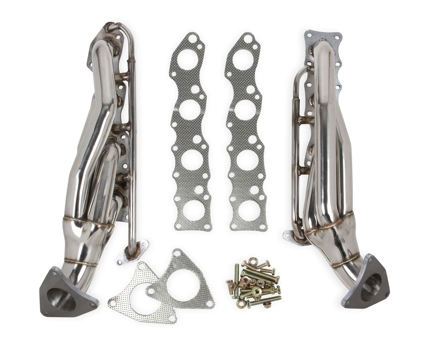Flowtech Shorty Headers - Polished - 11147FLT